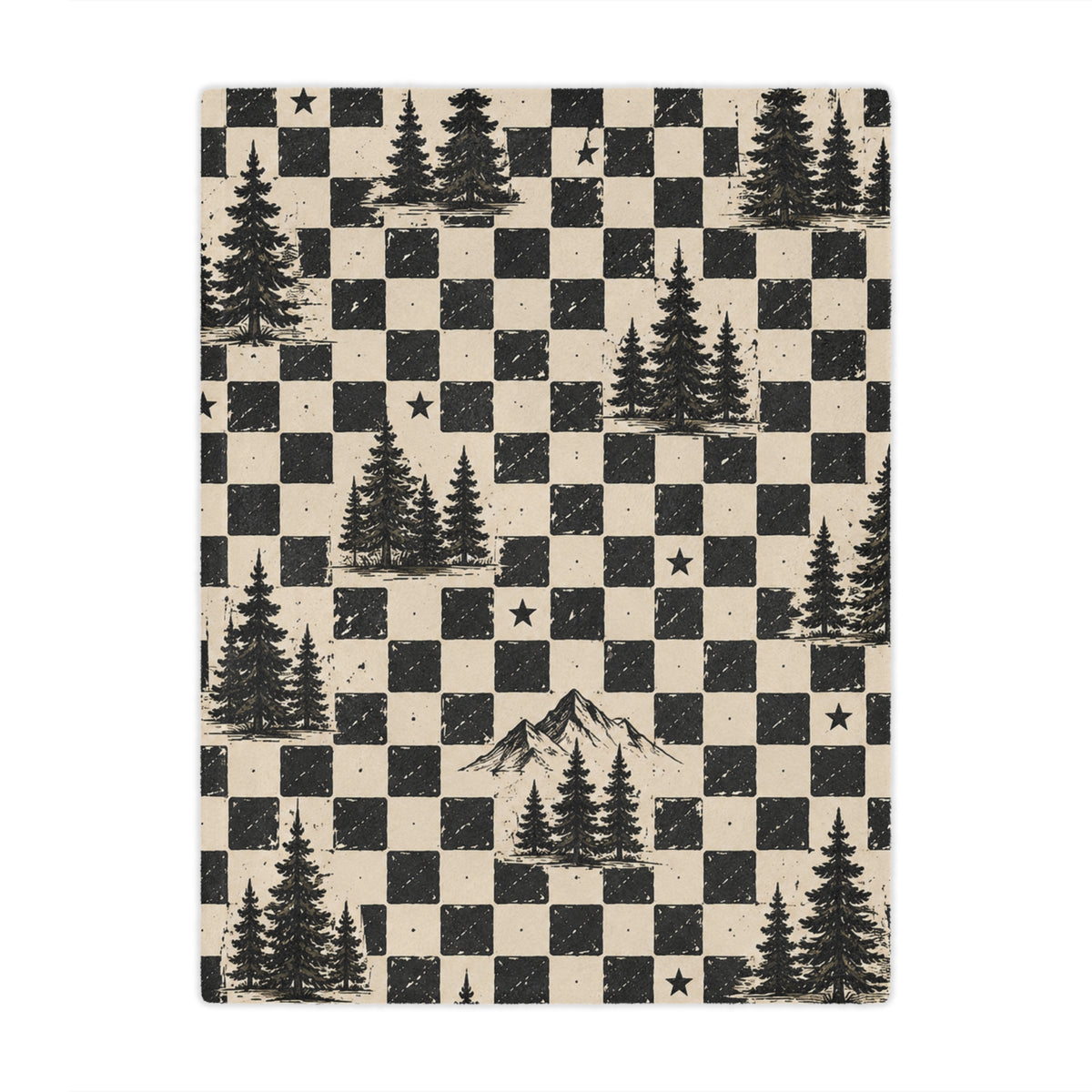 Checkered - Tree Blanket