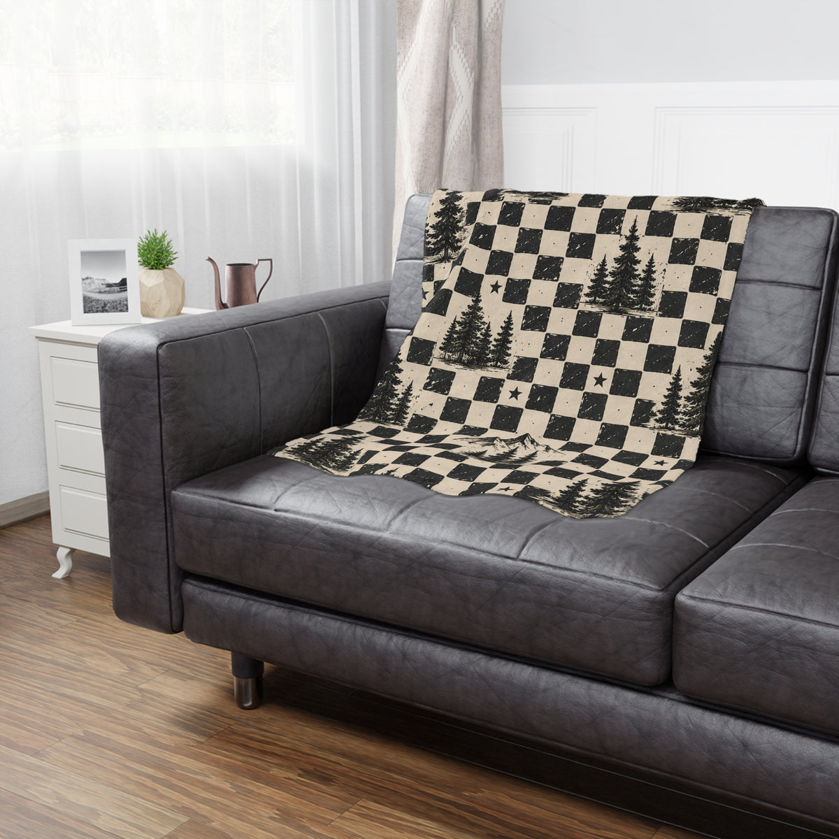 Checkered - Tree Blanket