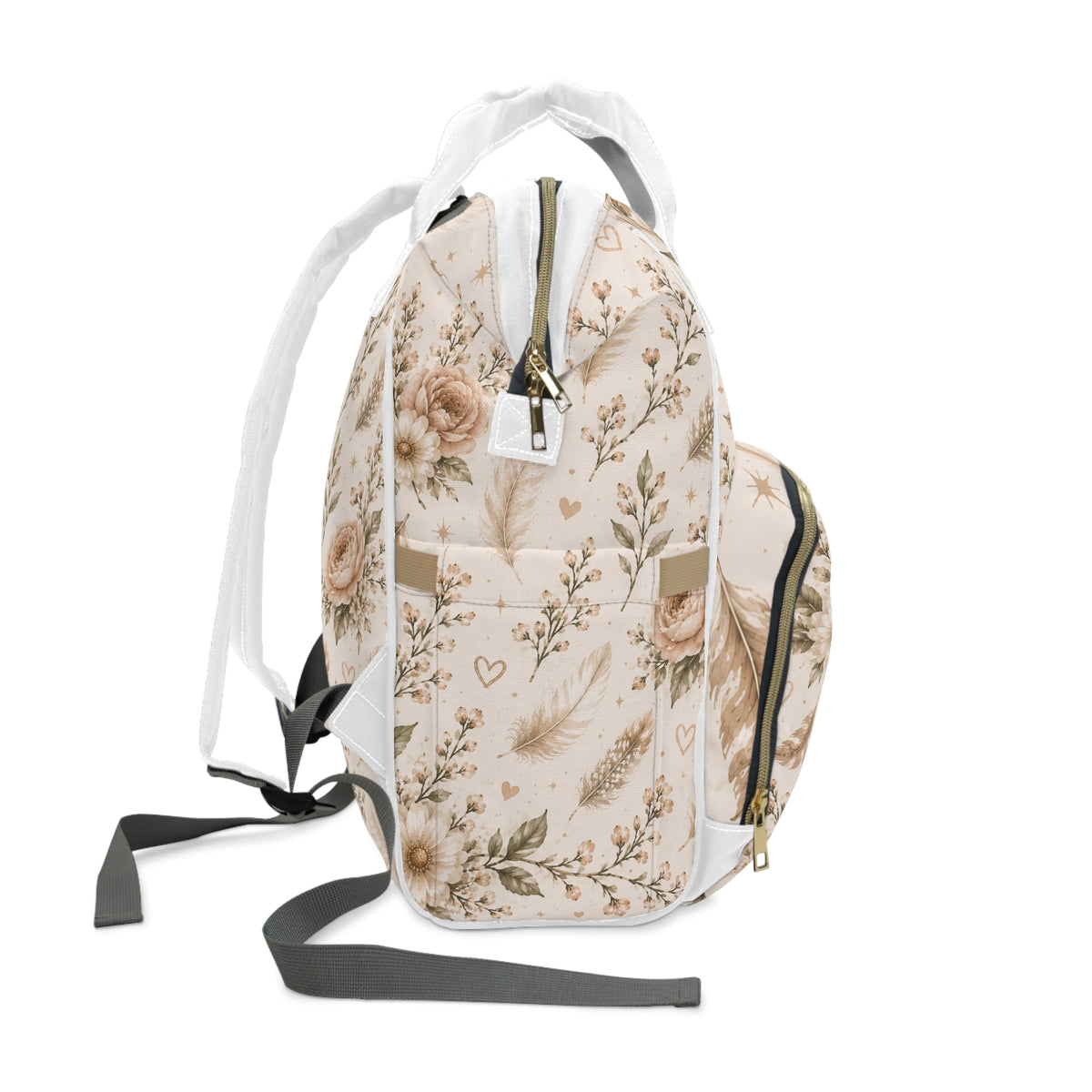 Floral Diaper Backpack