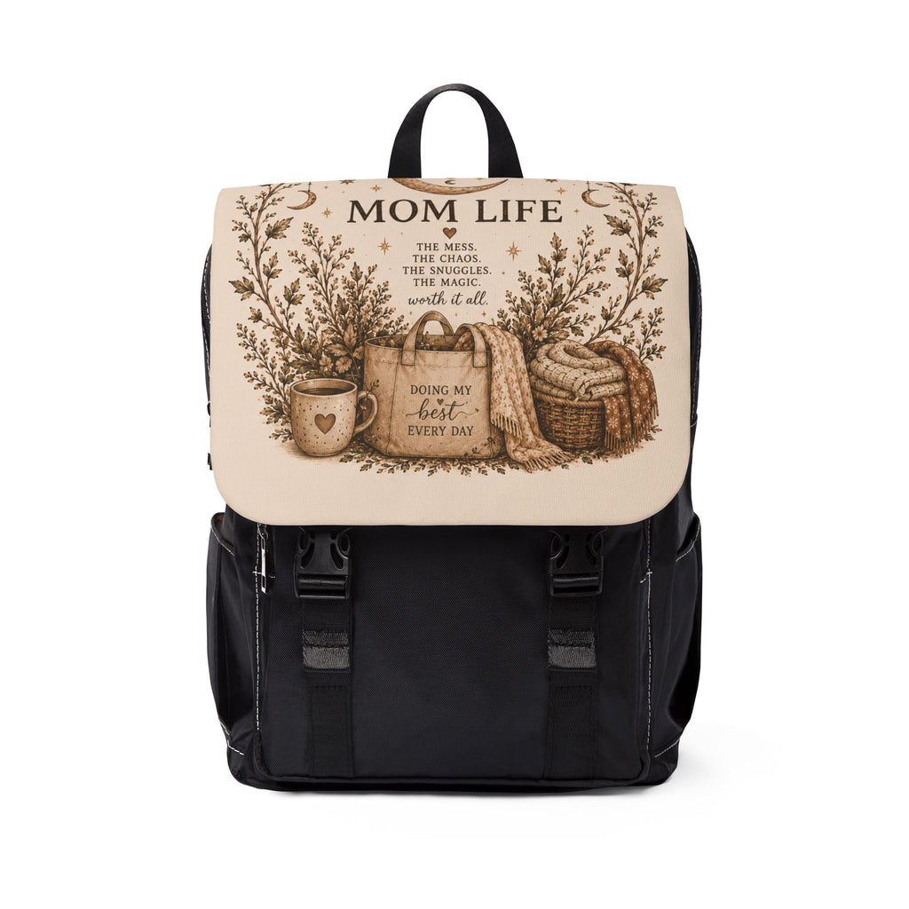 Mom Life Shoulder Backpack