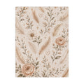 Minky Floral Blanket