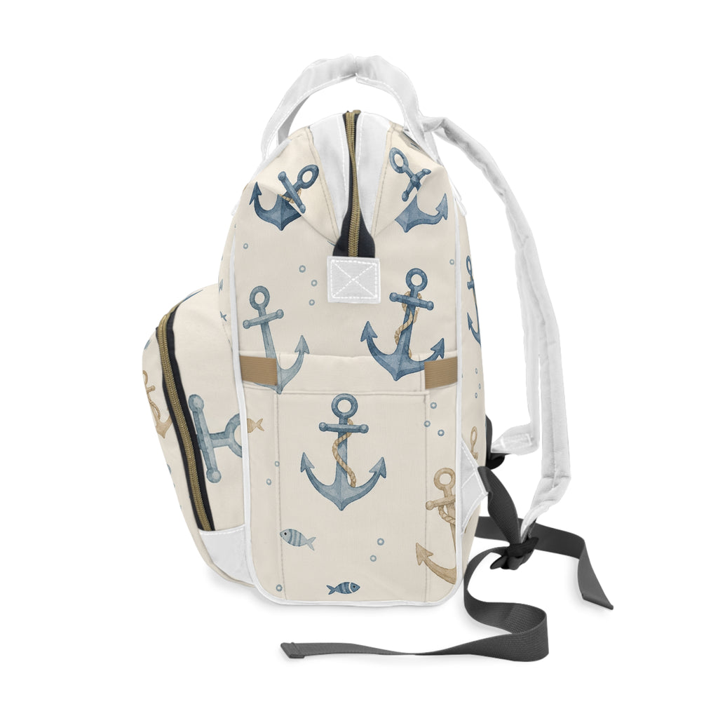 Ocean - Anchor Diaper Backpack