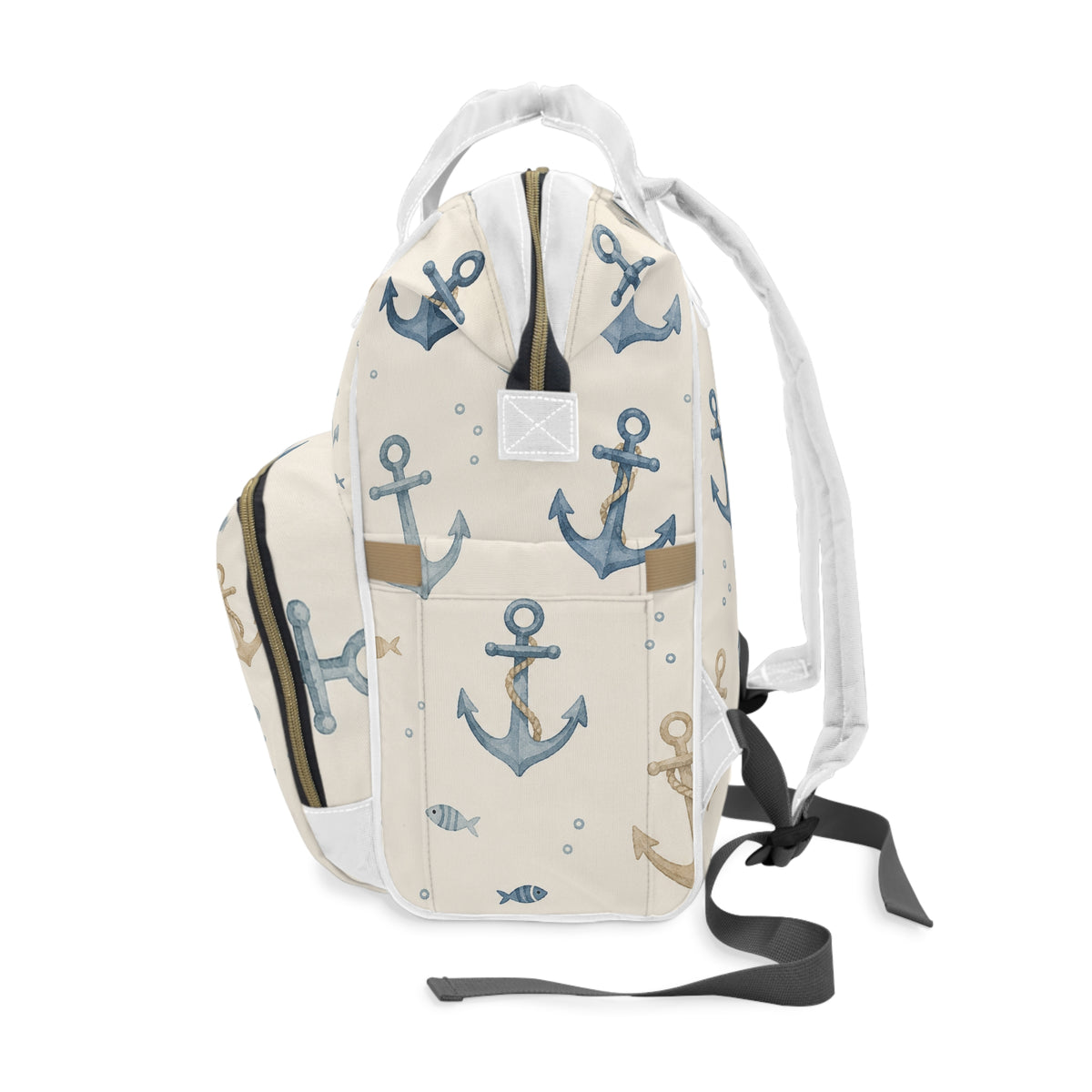 Ocean - Anchor Diaper Backpack