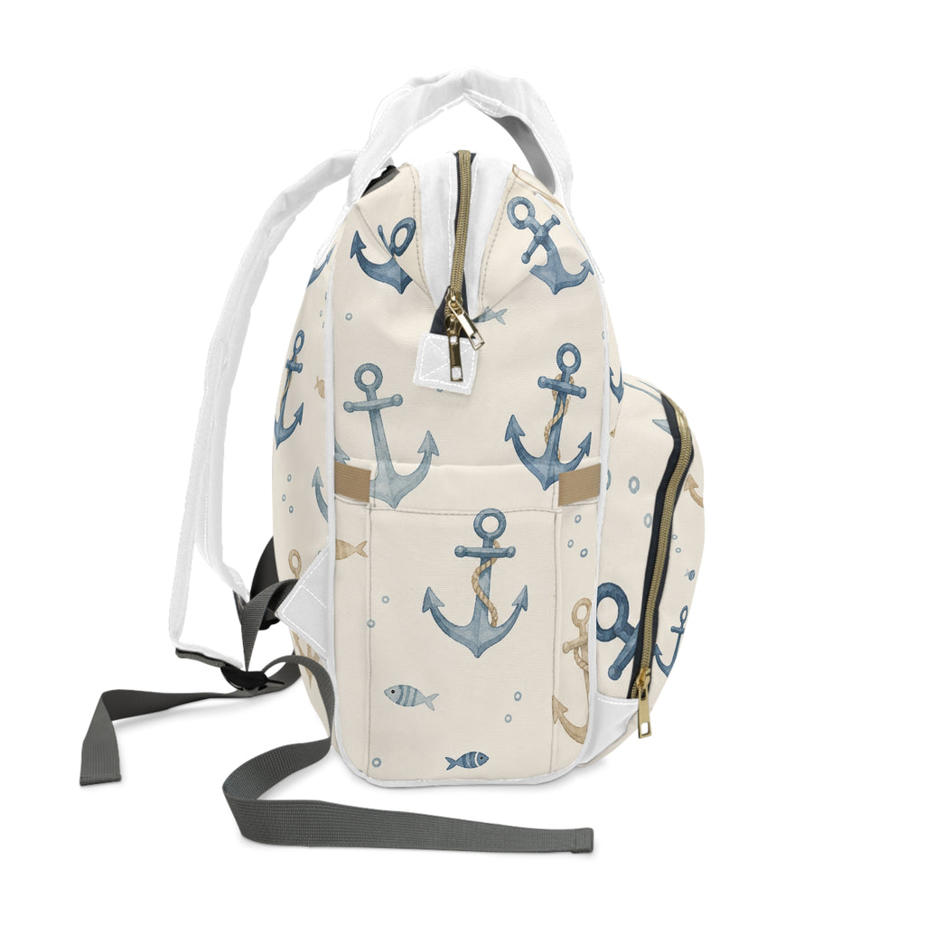 Ocean - Anchor Diaper Backpack